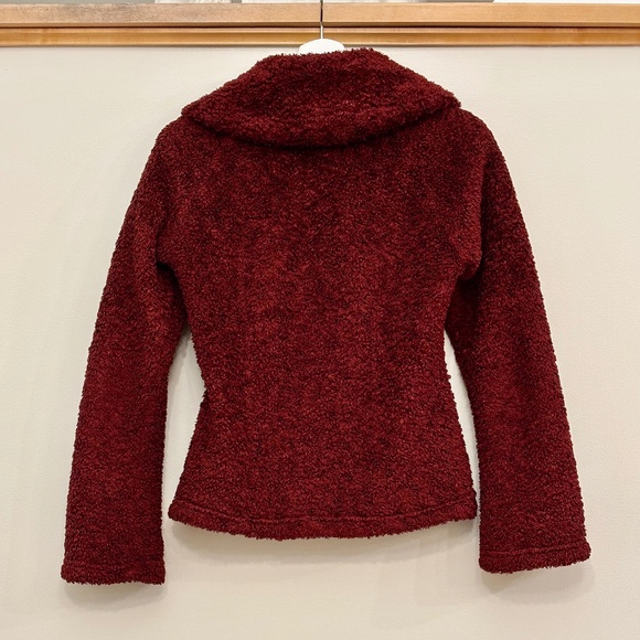 VINTAGE PATAGONIA Synchilla Curly-Q cardigan jacket fleece M - Picture 4 of 8